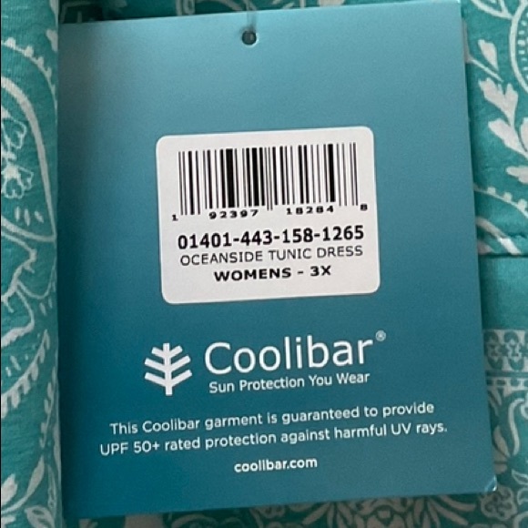 ☀️NWT 3X Coolibar Sun Protection Dress🌞 - Picture 5 of 16